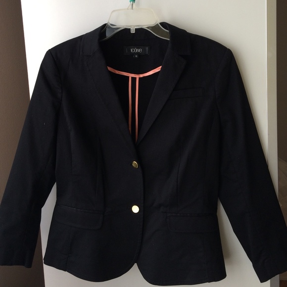 Black Blazer with gold buttons - Picture 2 of 6